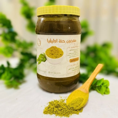 حنة اوليفيا العضوية بالاعشاب الهندية ( كيلو ونصف )