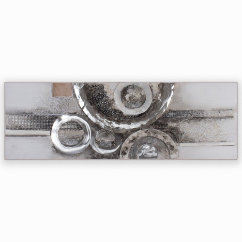 لوحة حائط عصرية كانفس مزودة بإطار خشبي مخفي