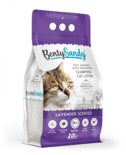 best رمل قطط لافندر 5لتر