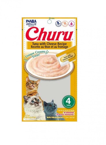 مكافأة هريسة تونا مع الجبنة 4*14 غرام -إينابا INAB...