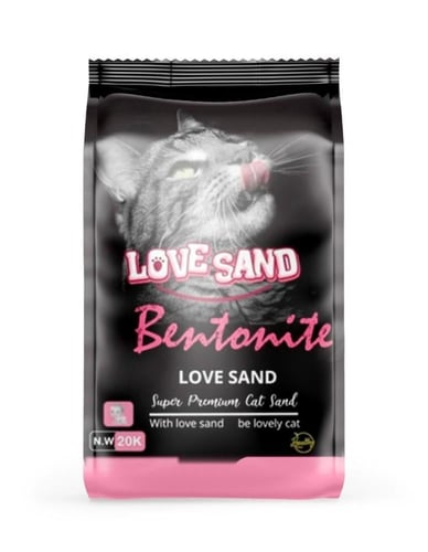 رمل قطط لوف ساند بيبي باودر Love Sansd Cat Litter