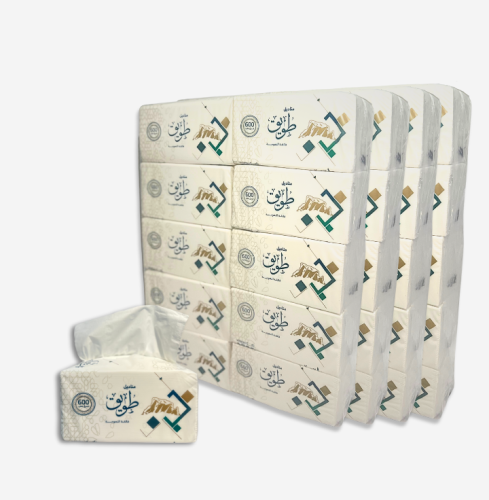 40 عبوة مناديل طويق 600 منديل مفرد