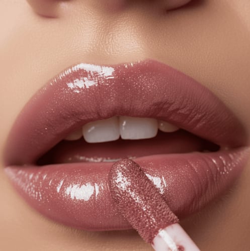 ملمع شفاه بلمعة حريرية ولمسة أنثوية