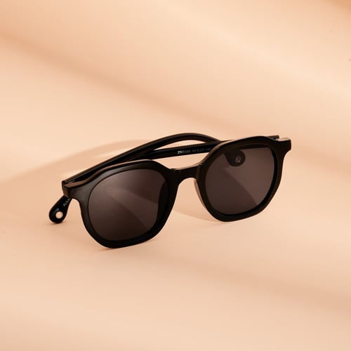 نظارة شمسية نسائية انيقة بإطار شبه دائري