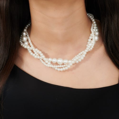 بوكس اكسسوار البارو مجموعة اللؤلؤ الفاخر مكون من 7...