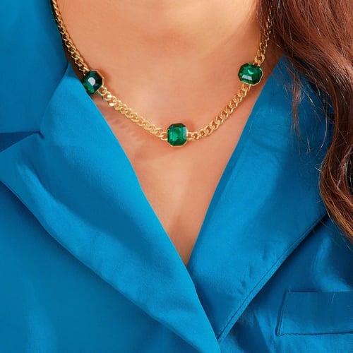 تشوكر جنزير كريستال فاخر