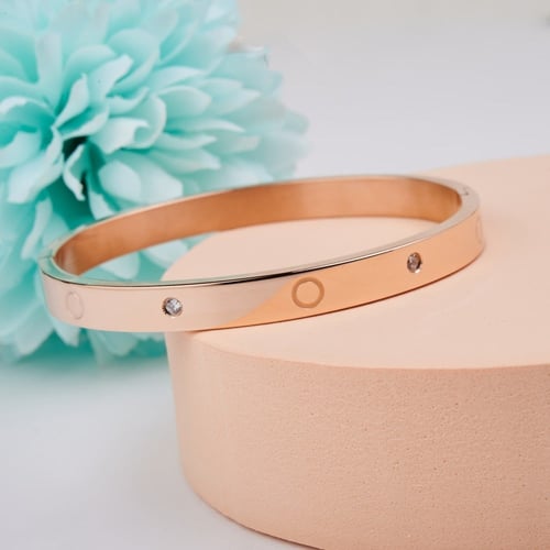 اسورة ستانلس ستيل قياس 52 عريضة بفصوص