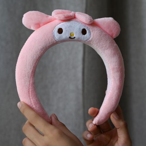 طوق شعر قطني بلون وردي ماي ميلودي