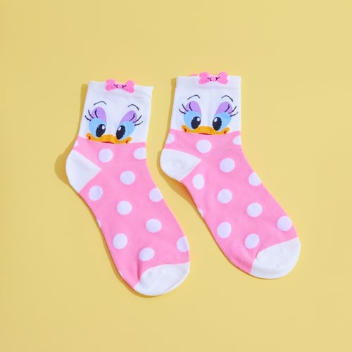 جوارب ديزني 5 قطع انيقة متعددة الألوان