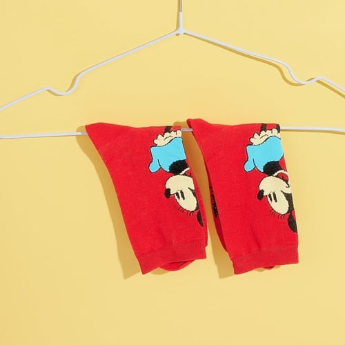 جوارب طويلة 5 قطع بتصاميم ميكي ماوس من البارو