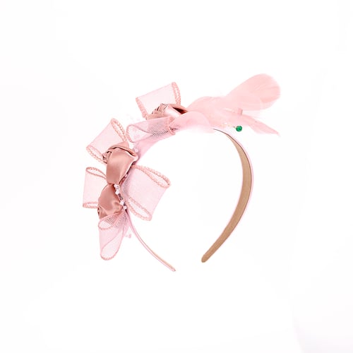 طوق شعر استايل انجليزي بالورود من البارو