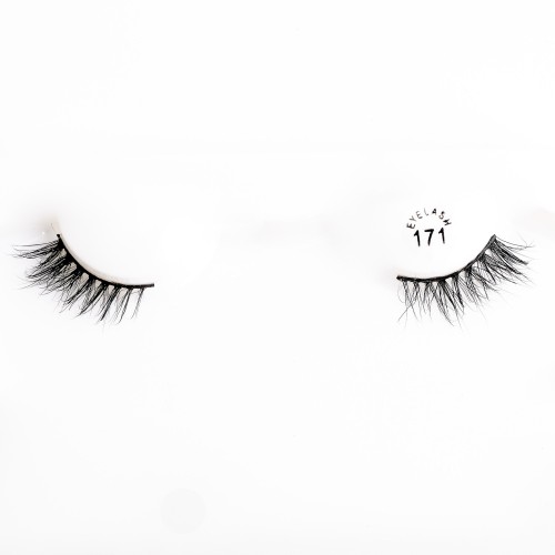 رموش طرفية من البارو شعر مينك طبيعي (171)