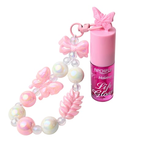 ملمع شفاه مزين بتعليقة