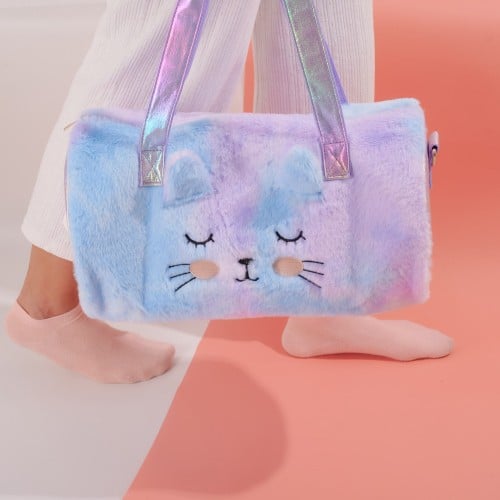 حقيبه اطفال بنمط قطه