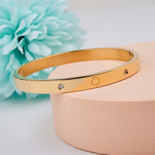 اسورة ستانلس ستيل قياس 52 عريضة بفصوص