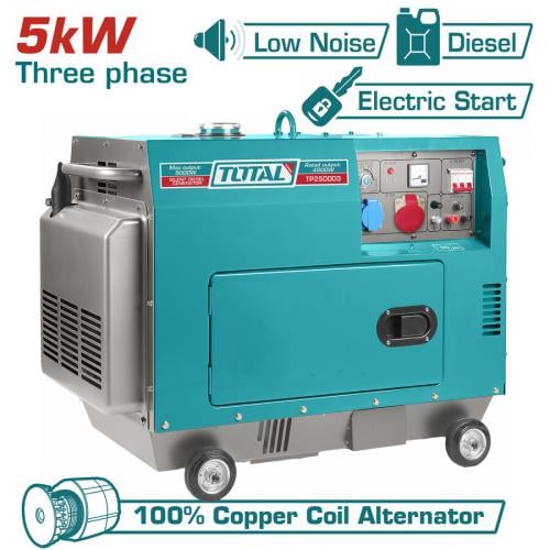 مولد كهرباء ديزل صامت SILENT DIESEL GENERATOR 220-...