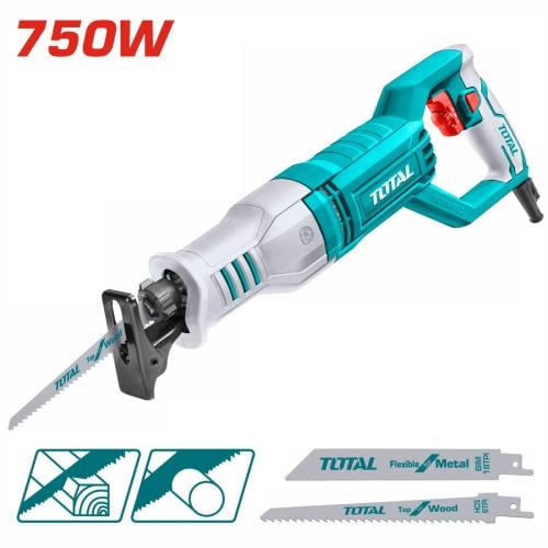 منشار ترددي TOTAL توتال 750W /حديد8MM+خشب115MM/ TS...