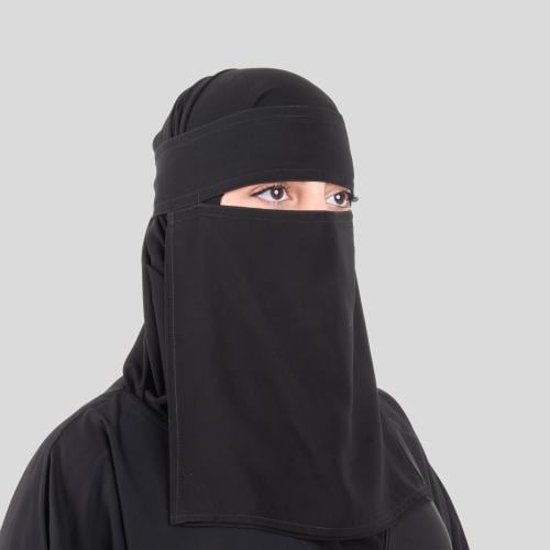 نقاب بدون مطاط طبقتين