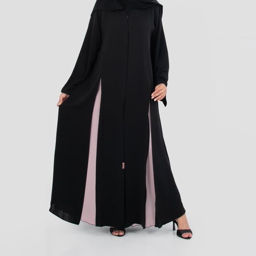 عباية لف انيقة دبل فيس ناعمة من الحرير