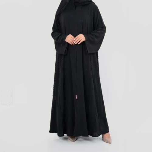 عباية مطرزة ناعمة من الحرير