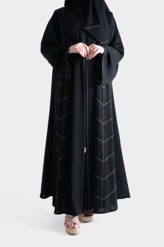 عباية بقماش ناعم من الحرير