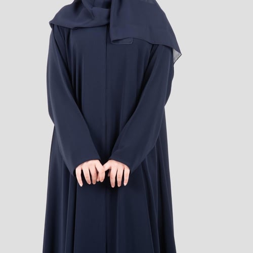 عباية كلوش ناعمة من الحرير