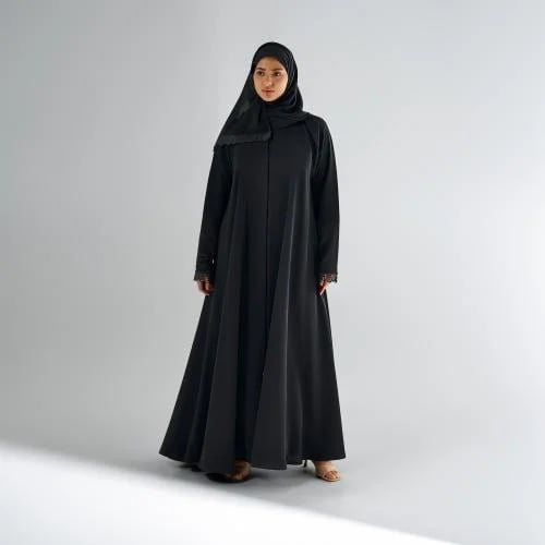 عباية ناعمة من الحرير