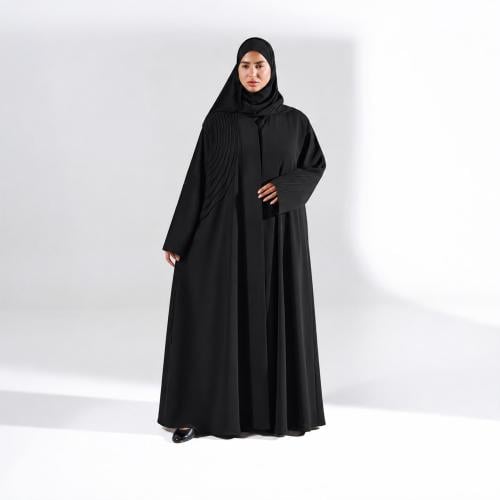 عباية أنيقة من قماش الكريب الايطالي