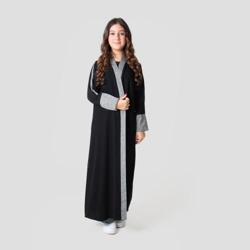 عباية بناتي ناعمة من الحرير