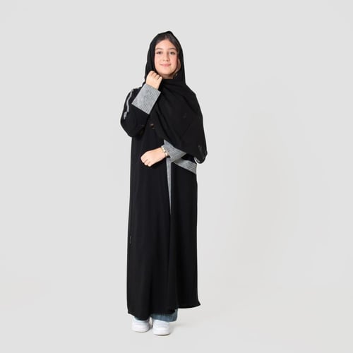 عباية بناتي ناعمة من الحرير