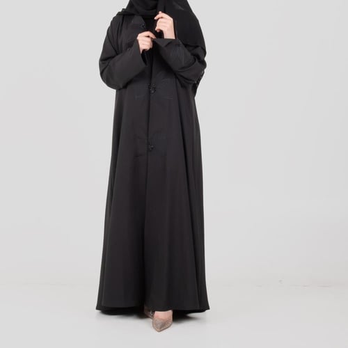 عباية لف من قماش الكريب (باربي)