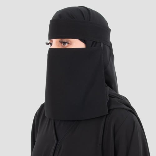 نقاب بتقفيلة كبس