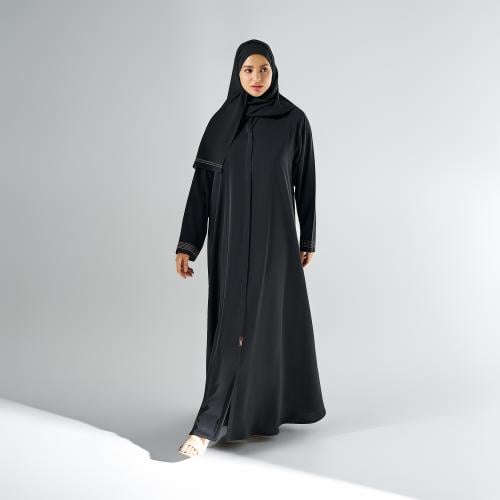 عباية كلوش ناعمة من الحرير