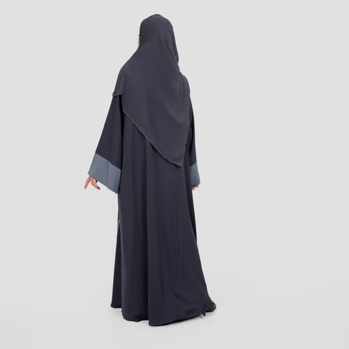 عباية كلوش ناعمة من الحرير