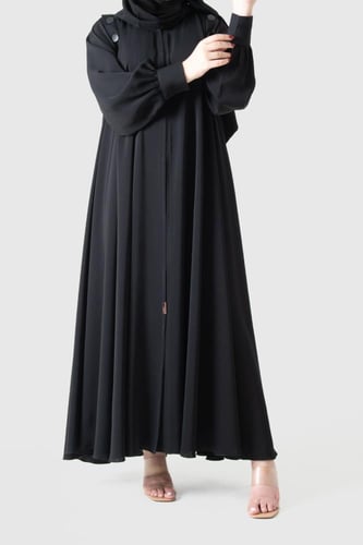 عباية ناعمة من الحرير بلاك دايموند