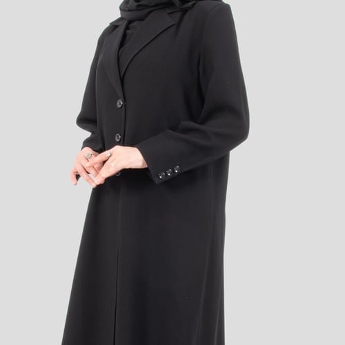 عباية بليزر أنيقة من الكريب (باربي) الفاخر