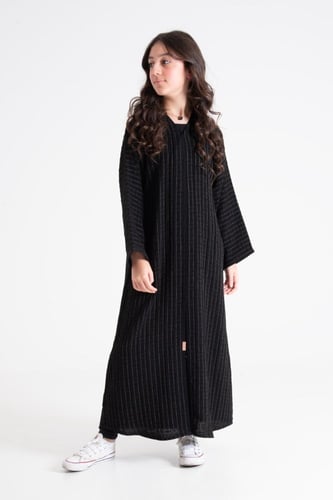 عباية بناتي مقلمة