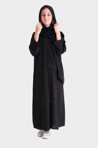 عباية بناتي مقلمة