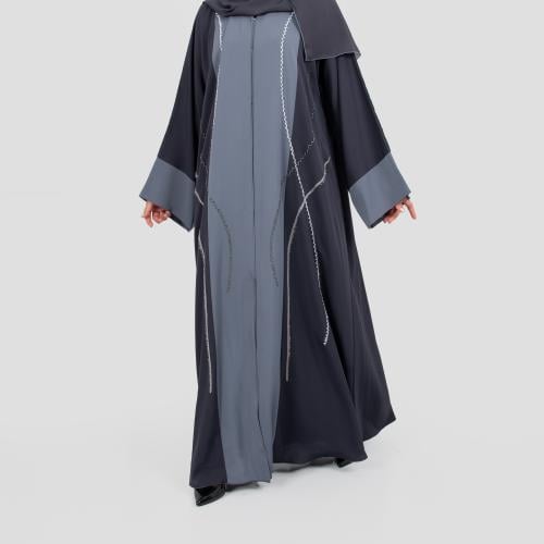 عباية كلوش ناعمة من الحرير