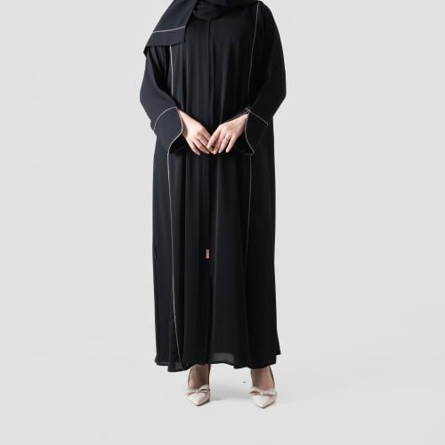 عباية بقماشين ناعمة من الحرير (بلاك دايموند) ومن ا...