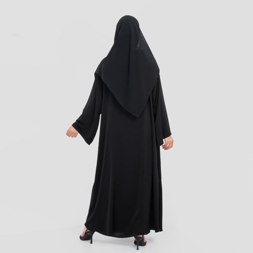 عباية لف انيقة دبل فيس ناعمة من الحرير