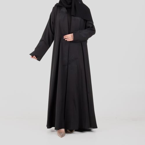 عباية لف من قماش الكريب (باربي)