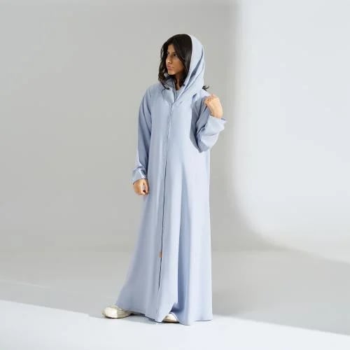 عباية بناتي كلوش ملونة