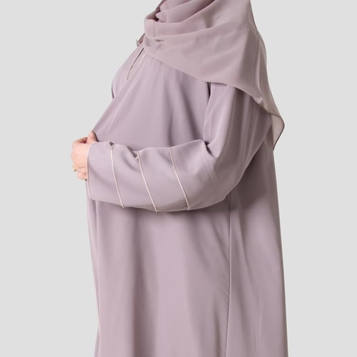 عباية لف ملونة ناعمة من الحرير