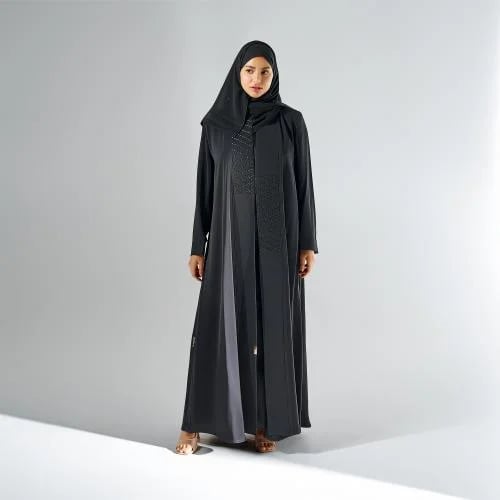 عباية لف كلوش ناعمة من الحرير