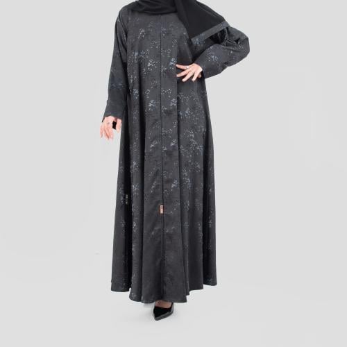 عباية كلوش من قماش الجاكار