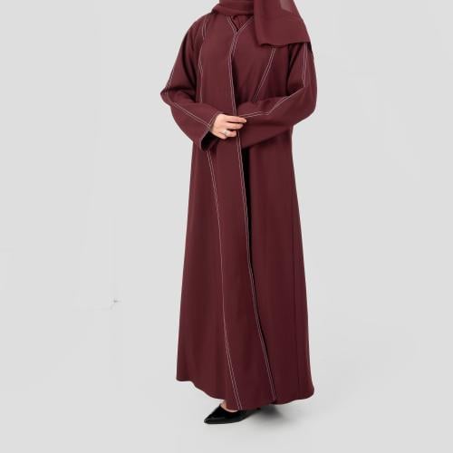 عباية ملونة من الكريب
