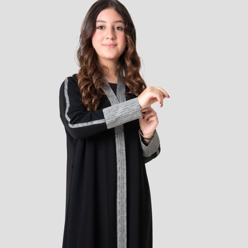 عباية بناتي ناعمة من الحرير