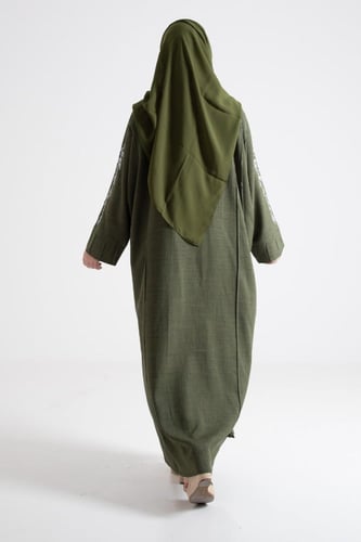 عباية لف ملونة