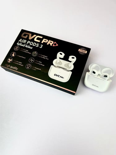 سماعة ايربودز 3 من جي في سي برو - ابيض
